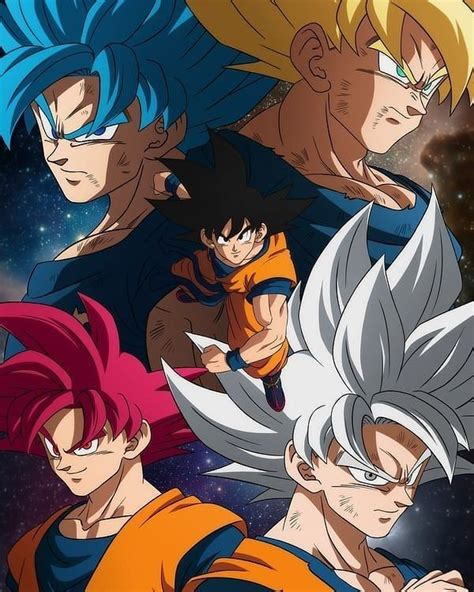 Dragon ball is a japanese manga series written and illustrated by akira toriyama. Which form of Goku is your favourite? ... in 2020 | Dragon ball super manga, Anime dragon ball ...