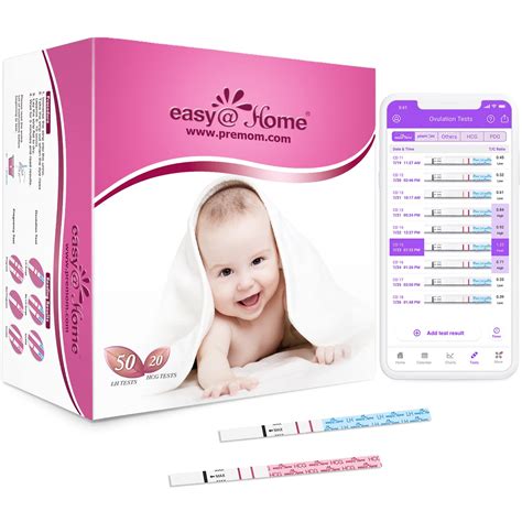 Buy Easyhome 50 X Ovulation Test Strips And 20 X Pregnancy Test Strips Fertility Test Kit