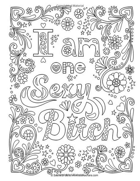 Pin By Valarie Ante On Color Me Sweary Coloring Pages Swear Word Coloring Book Coloring Pages