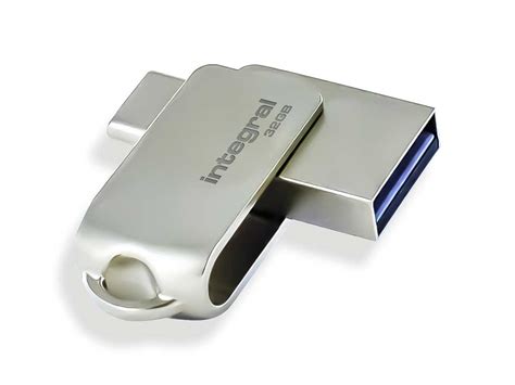 Integral 32gb 360 C Dual Usb C 31 Flash Drive Low Cost Delivery Mr