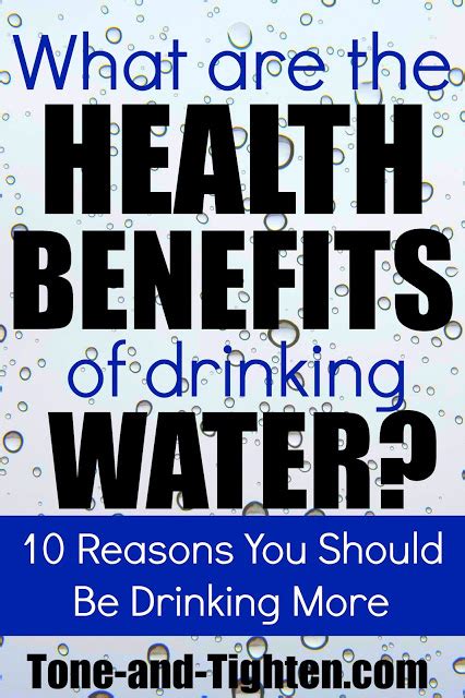 What Are The Benefits Of Drinking Water 10 Reasons Why You Should