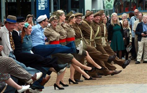 Salute To The 40s At Chatham Historic Dockyard 2018