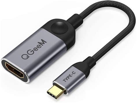 Qgeem Usb C To Hdmi K Cable Type C To Hdmi Adapter For Samsung Huawei Thunderbo Ebay