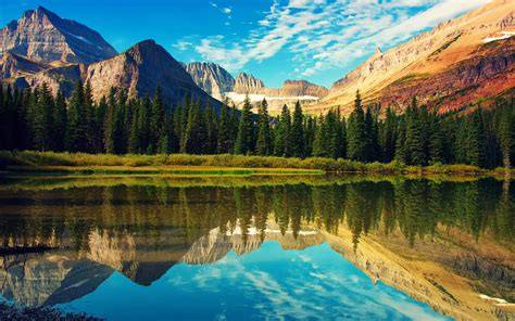 ❤ get the best aap rocky wallpapers on wallpaperset. Rocky Mountains, Glacier National Park, lake, forest ...