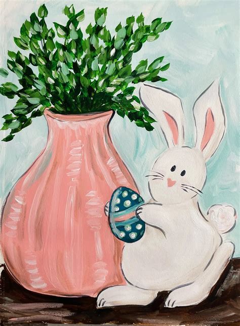Easter Bunny Painting Tutorial