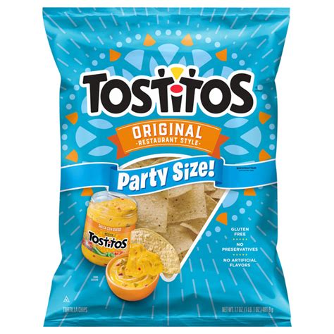 save on tostitos tortilla chips original restaurant style party style order online delivery