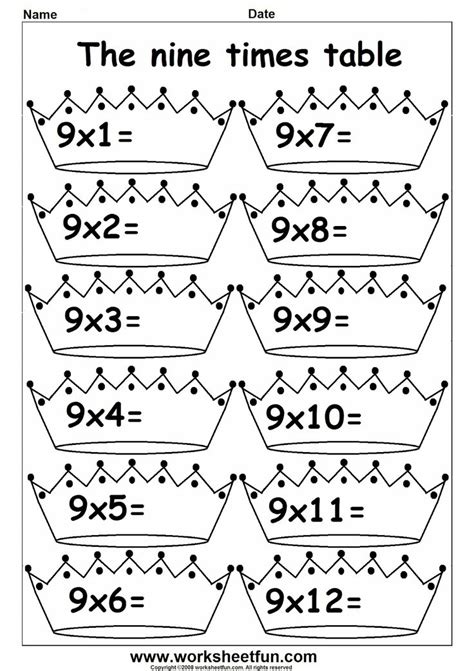 3rd grade math worksheets to learn multiplication and division. 14 best Computer/internet images on Pinterest | Multiplication times table, Times tables ...