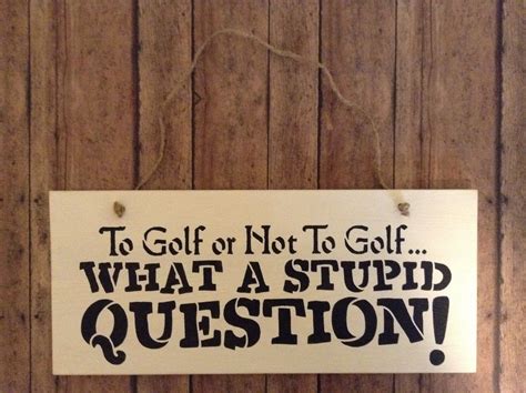 Funny Wood Sign For Golfers Golfing T Fathers Day T Husband