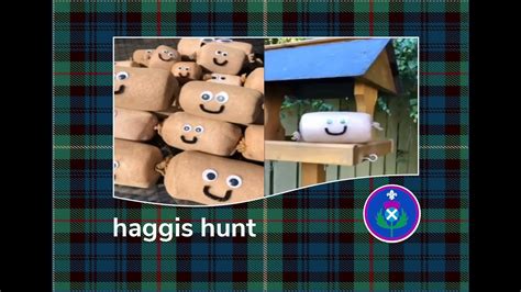 Scottish Thistle Award Haggis Hunt Youtube