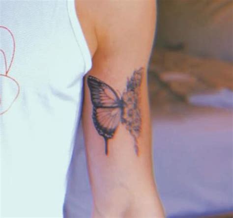 Tattoo Trends 23 Beautiful Shawn Mendes Butterfly Tattoo Fan World