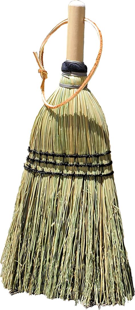 Authentic Hand Made All Broomcorn Hand Broom 135 Inchdeluxe Whisk