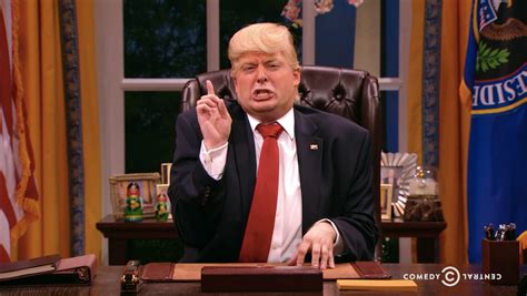 ‘the president show puts trump in the host s chair the new york times