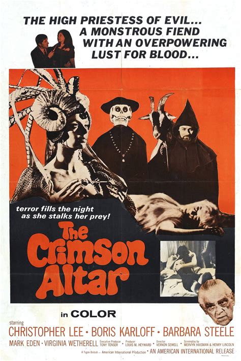 The Crimson Altar Occult Exploit Horror Vintage Horror Movies