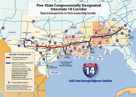 Five State Interstate 14 Designation Now Final Texas Edc
