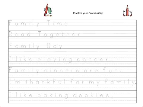 Below you'll find our writing practice worksheets for students to use to practice writing. Writing Worksheets for Kids | Activity Shelter