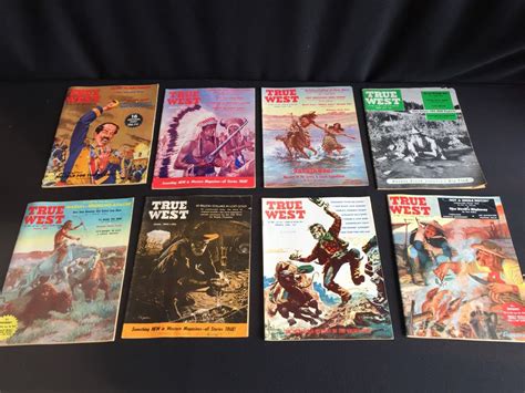 14 Vintage True West Magazines From The Fifties