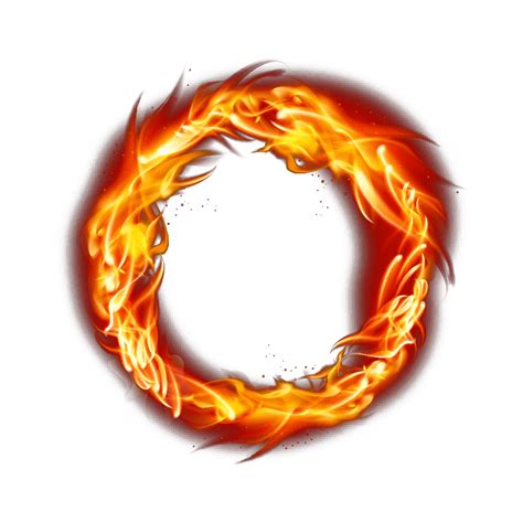 Download Fire Circle Flame Smoke Burning Hq Png Image Freepngimg