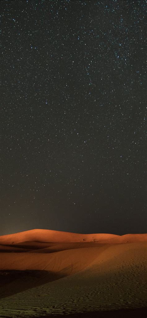 Stars Across The Sky View At The Desert Iphone 11 Wallpapers Free Download