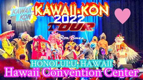 Kawaii Kon 2022 Experience Hawaii Convention Center Honolulu Hawaii