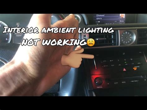 Lexus Interior Lights Not Working Cabinets Matttroy