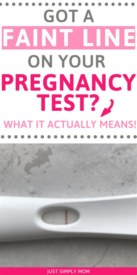 Got A Pregnancy Test With A Faint Line What It Actually Means 2024