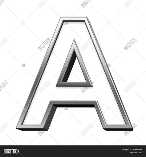 One Letter White Image And Photo Free Trial Bigstock