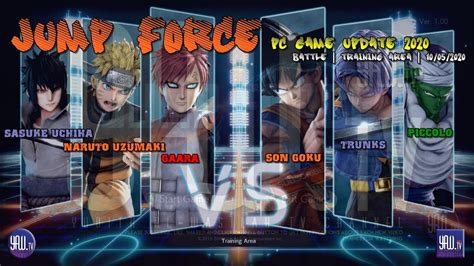 Gaara Vs Goku Ssgss Jump Force Yawtv Channel Eps 01 Youtube