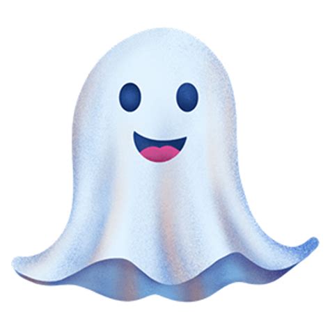 Cute Smiling Ghost Sticker Mania