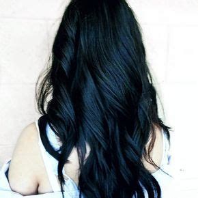 Give dark tresses a red balayage makeover. Jet black hair with a hint of blue. | Hair color for black ...