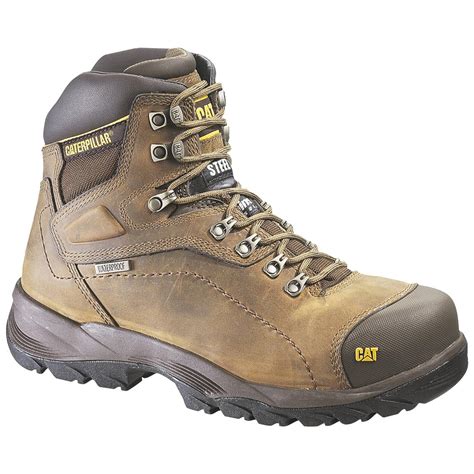 Ready to see some of the best caterpillar work boots 2020? Men's CAT® Diagnostic Hi Waterproof Work Boots, Dark Beige ...