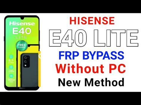 Hisense E Lite Frp Bypass New Method All Hisense Frp Bypass Android Google Account