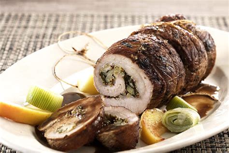 Landschaft Ausblenden Stein gefüllter rollbraten im ofen Taube Mini Eisig