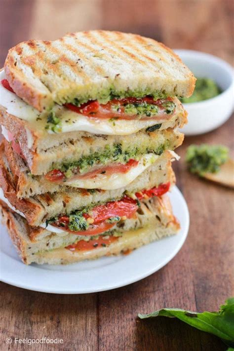 Grilled Mozzarella Sandwich Recipe Recipes Best Sandwich Recipes Food