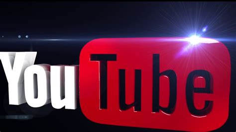 Logo 3d Reflejo De Luz Youtube