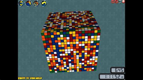 20x20x20 Rubiks Cube Solve Part 1 Youtube