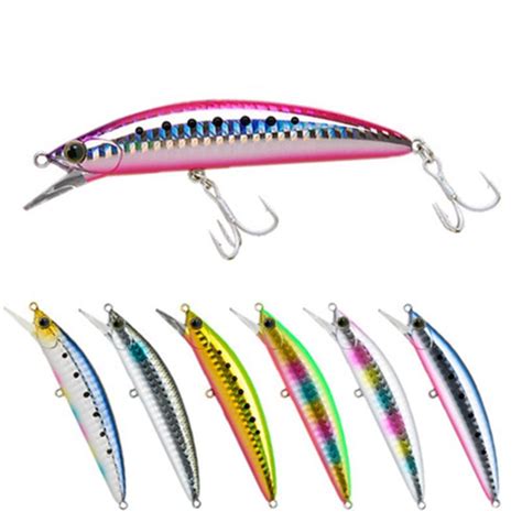 90mm 28g Heavy Surfer Minnow Fishing Lure Double Hook Artificial Hard