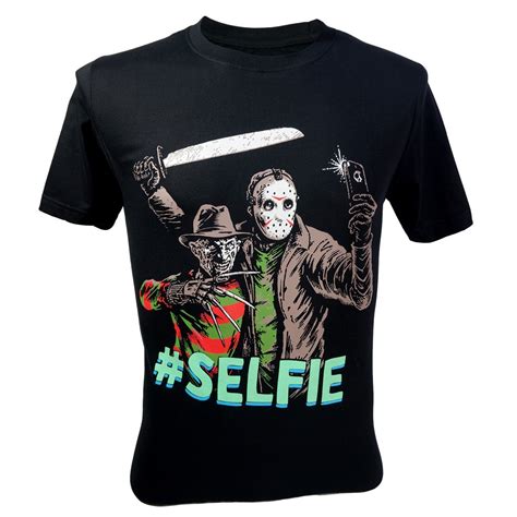 Available in a range of colours and styles for men, women, and everyone. Immortal Men's freddy krueger VS Jason 13th Friday #Selfie ...