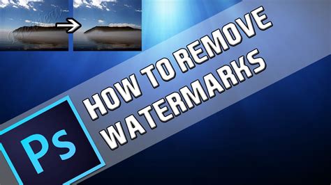 How To Remove Watermarks In Photoshop YouTube