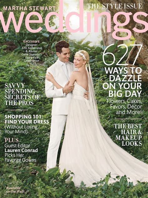 Exclusive Peek Inside Martha Stewart Weddings Fall 2013 Magazine