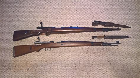 Meet The Mausers K98k And M48 With Bayonets Rguns