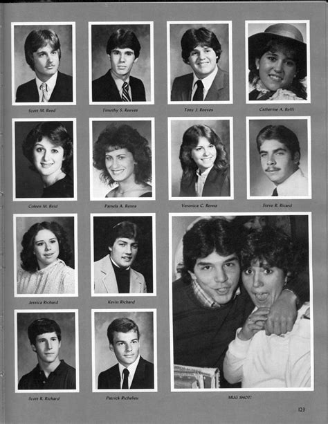 Nashua High School Class Of 1984 Yearbook Page 122