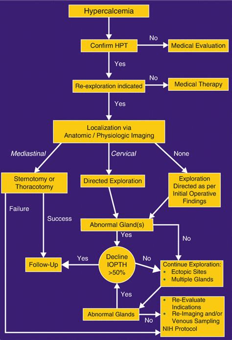 Surgical Algorithm For Recurrent And Peristent Hyperparathyroidism