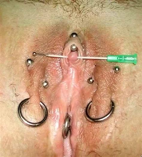 Pussy And Clitoris Piercing