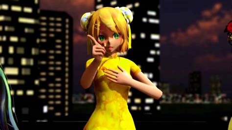 【mmd】girls Tda China Dress （miku Gumi Rin） Youtube