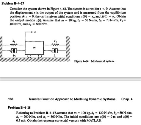 Solved Problem B 4 17 Consider The System Shown In Figure