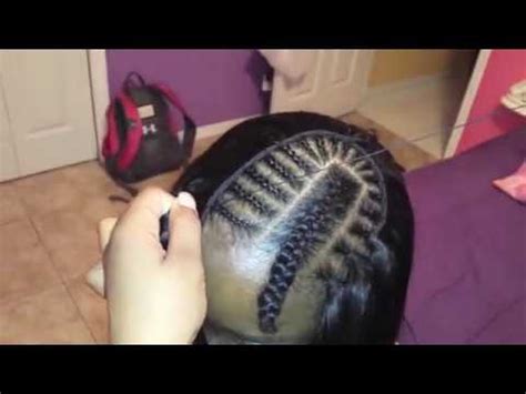 Just look at the length and volume added. How to sew in hair : Fold over method - YouTube