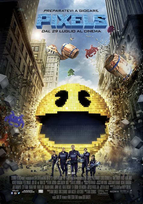 Pixels La Película Pixels 2015 Crtelesmix