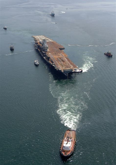 Aircraft Carrier Sunk To Make Artificial Reef
