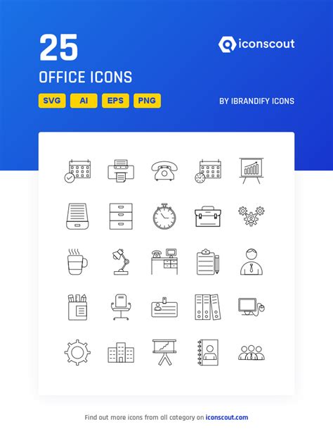 Download Office Icon Pack Available In Svg Png Eps Ai And Icon Fonts