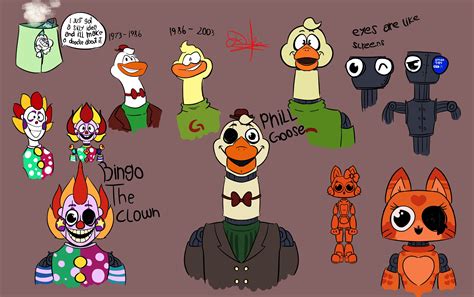I Got These Silly Concepts For Fnaf Animatronics Ocs Thing While In The Shower And As Soon As